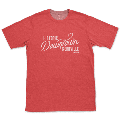 Downtown Kerrville branded t-shirt